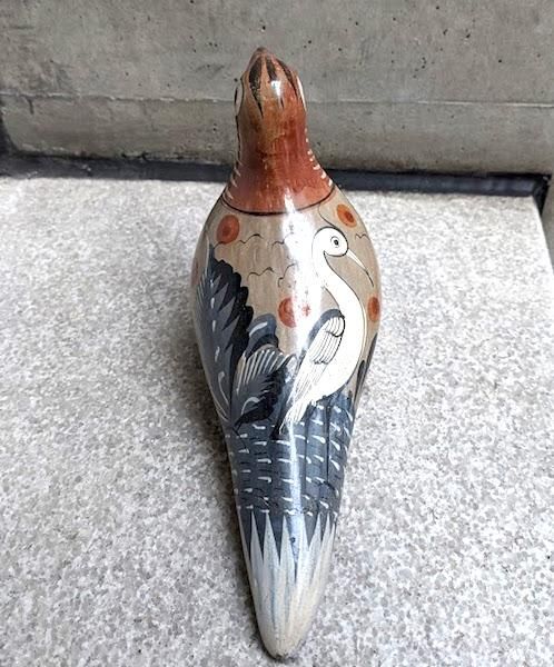 トナラ インテリア 鳩 鳥 クラフト 陶芸- メキシコ 民芸品 雑貨
