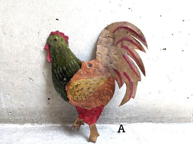 ブリキ インテリア 鳥 オーナメント - メキシコ 民芸 雑貨
