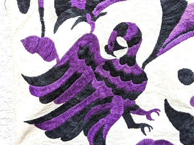 刺繍 オトミ テナンゴ 生地- メキシコ専門店 雑貨 民芸 [TOMBOLA