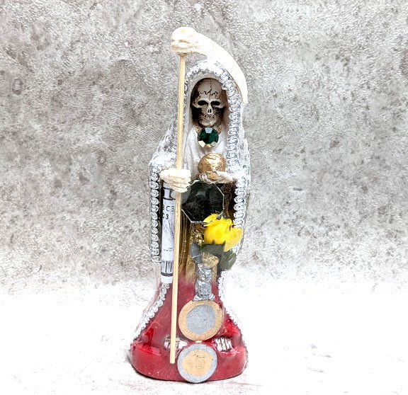サンタムエルテ 人形 死神 インテリア - メキシコ雑貨とメキシコの民芸店 トンボラ フォークアート ビンテージ