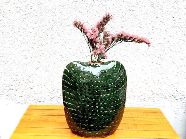 トナラ 花瓶 花器 インテリア 陶器- メキシコ雑貨とメキシコの