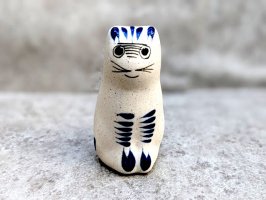 トナラ 陶芸品 [ネコ 9cm]  スーベニール
																													