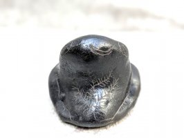 トナラ黒陶 [カエル 5cm]  スーベニール
																													
