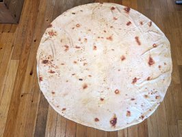 トルティーヤ ブランケット  [The Burrito Blanket  うすコゲ 150cm ]  アウトドア
																													