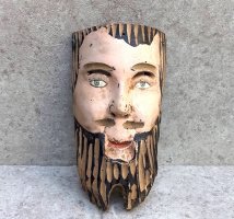 ウッドマスク 木製の仮面  ミチョアカン [カーピテス] ビンテージ
																													