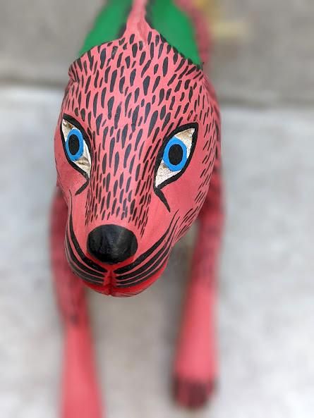 OAXACAN WOOD CARVING オアハカンウッドカービング　カエル大 購入特典付》オアハカの動物たち : Vintage Oaxacan Wood Carving