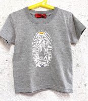 ソラニータ キッズ Tシャツ [グアダルーペの聖母 ミックスグレー] 110サイズ
																													