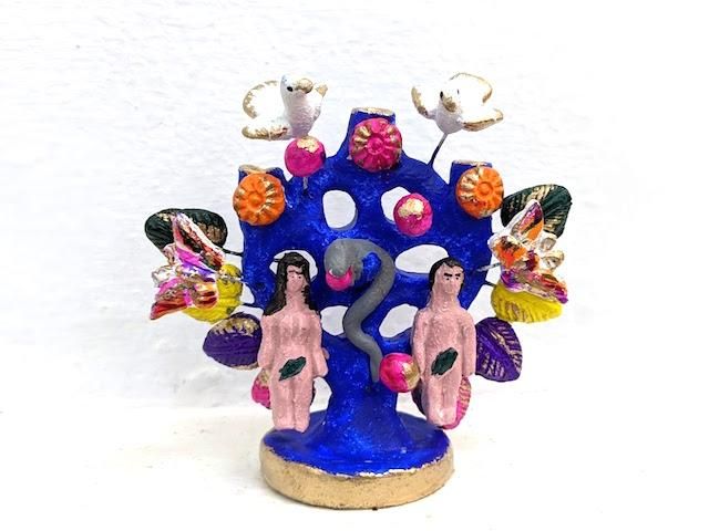 メキシコ 生命の樹 Árbol de la Vida 焼き物 陶芸 伝統工芸