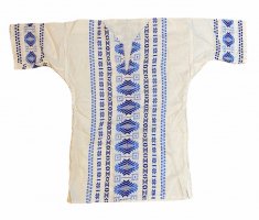 メキシカンシャツ 刺繍服 ビーチ [ホワイトC] ユニセックス
																													