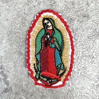 グアダルーペの聖母　刺繍ワッペン  