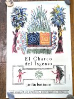 レニャテーロス工房 版画ポスター アート [El Charco ガーデン] チアパス
																													