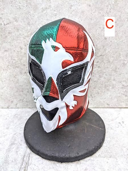 ドス・カラス／プロレスマスク／試合用マスク／オフィシャル品
