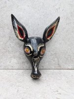 ウッドマスク 木製の仮面 ゲレーロ [ウサギ or ブタ？]  
																													