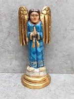 パツクアロ ウッドオブジェ 木彫り人形  [天使像  28cm] 
																													