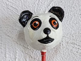 パペルマチェ 張子 セラヤ マラカス  [パンディータ パンダ]  郷土玩具
																													