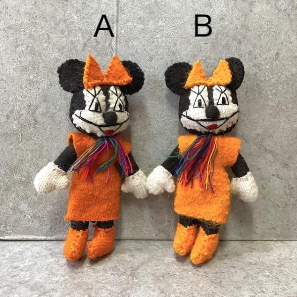 アニマリート　ミニー チアパス アニマリート ぬいぐるみ ミニー -メキシコ雑貨と