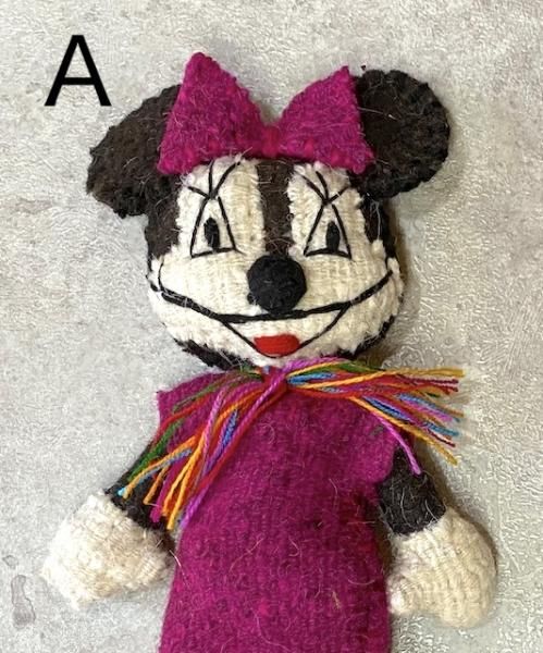 チアパス アニマリート ぬいぐるみ ミニー -メキシコ雑貨と