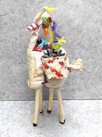 メキシコ 郷土玩具 藁細工  [ムーラ人形 羽根つき 33cm その2] コルプス・クリスティ
																													