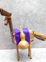 メキシコ 郷土玩具 藁細工  [ムーラ人形 瓢箪 ビンテージ] コルプス・クリスティ
																													