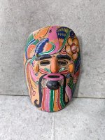 ゲレーロ  陶芸品 彩色陶器  [マスク 仮面] ビンテージ
																													