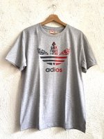 ルチャリブレ Tシャツ [ADIOS アディオス ライトグレー]XL,L,Mサイズ