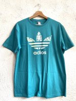ルチャリブレ Tシャツ [ADIOS アディオス ターコイズ]XL,L,Mサイズ
																													