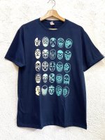 ルチャリブレ マスクマン Tシャツ [25ルチャドーレス ネイビー]XL,L,Mサイズ 
																													