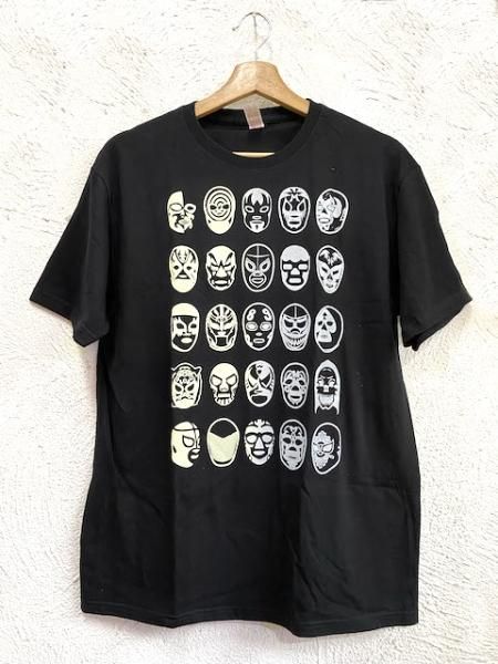 ルチャリブレ マスクマン プロレス Tシャツ - メキシコ雑貨とメキシコ
