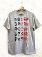 ルチャリブレ マスクマン Tシャツ [25ルチャドーレス グレー]XL,L,Mサイズ 
																													