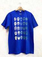 ルチャリブレ マスクマン Tシャツ [25ルチャドーレス ブルー]XL,L,Mサイズ 
																													
