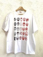 ルチャリブレ マスクマン Tシャツ [25ルチャドーレス ホワイト]XL,L,Mサイズ 
																													