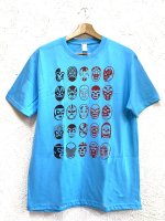 ルチャリブレ マスクマン Tシャツ [25ルチャドーレス スカイブルー]XL,L,Mサイズ 
																													