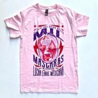 Lucha Urbana ルチャリブレ Tシャツ [ミルマスカラス] ピンク <img class='new_mark_img2' src='https://img.shop-pro.jp/img/new/icons13.gif' style='border:none;display:inline;margin:0px;padding:0px;width:auto;' />