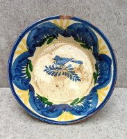 グアナファト 陶器 ボウル 鉢 [大椀 マヨリカ 24cm ]  ビンテージ