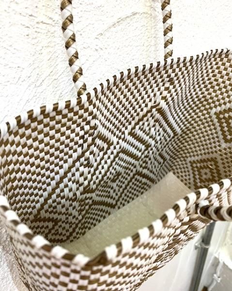メルカドバッグ かごバッグ オアハカ ミニサイズ - メキシコ雑貨