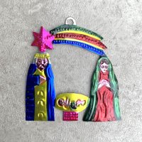 オハラタ ブリキオーナメント  壁飾り  [メキシコモチーフ/ナシミエント]
																													