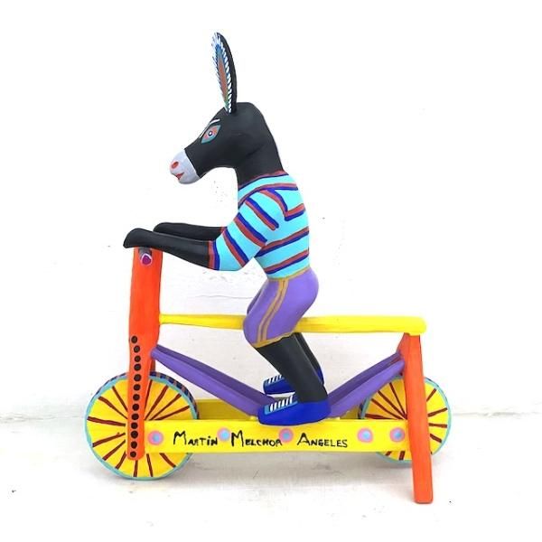 メキシコ民芸品★オアハカのアーティスト作アレブリヘス★フォークアート バッファロー（アレブリヘ）- LABRAVA [メキシコ 民芸 フォーク