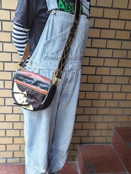 レザーバッグ カウボーイ ファー ショルダー ビンテージ