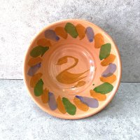 オアハカ アツォンパ 陶器 食器 [ スープ皿  水鳥 ] 
																													