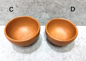 オアハカ バロ・ロホ  土器 食器 [カスエラ 脚付き小皿] その２
																													