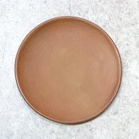 オアハカ バロ・ロホ  土器 食器  [コマル 平皿 23cm] 