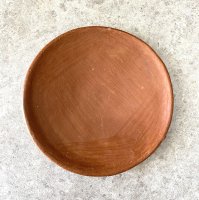 オアハカ バロ・ロホ  土器 食器  [コマル 平皿  深め 21cm] C
																													