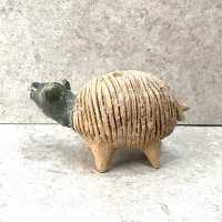 オアハカ アツォンパ 陶器 チア人形  [ブタ 16cm ] 
																													