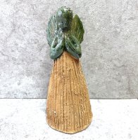 オアハカ アツォンパ 陶器 チア人形  [ルイス・ブランコ工房 22cm] その２
																													