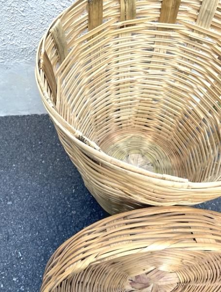 オアハカ かご カリソ 竹かご- メキシコ雑貨とメキシコの民芸店