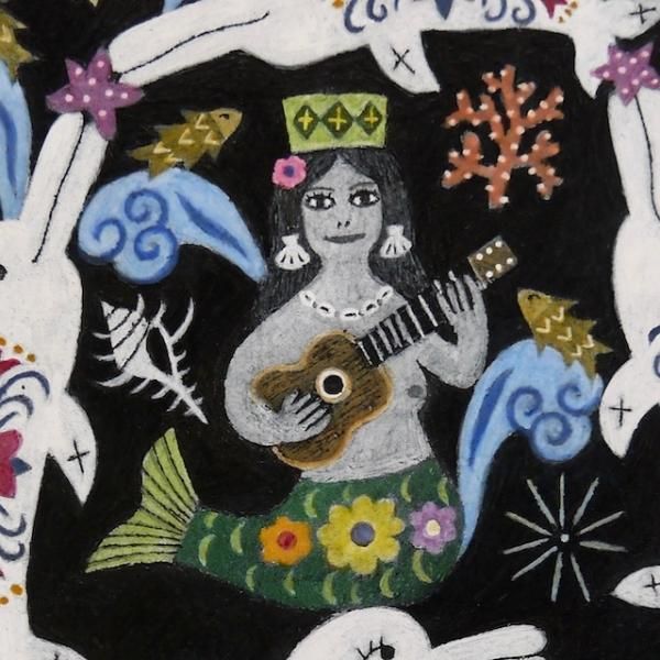 ビンテージメキシコ絵画　メキシコ伝統アマテアート ビンテージメキシコ絵画 メキシコ伝統アマテアート - メルカリ