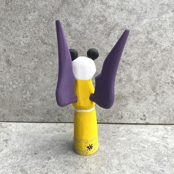 ウニオン ウッドカービング オアハカ 天使 - メキシコ雑貨と