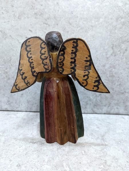 グアテマラ　手作り　木彫り面　うし グアテマラ 手作り 木彫り面 うし