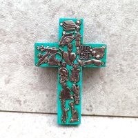 ミラグロ クロス 十字架 [センシージャ ミントグリーン  EX-Sサイズ 12cm ] 
																													
