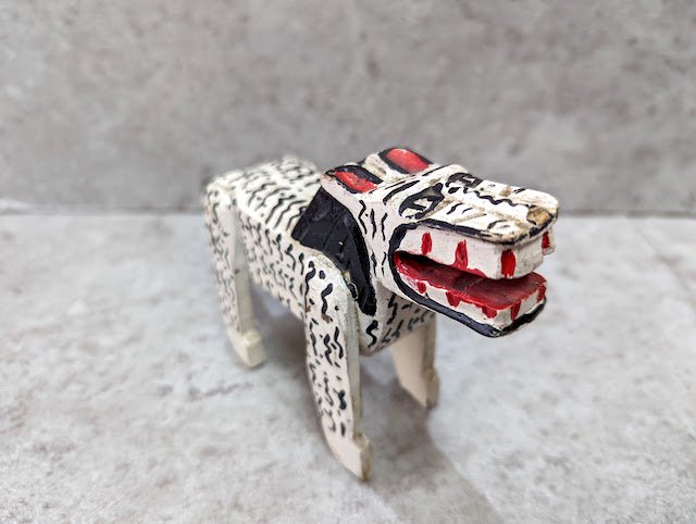 バラ売りOK【アクタス】2018年ノベルティ干支の木彫り犬・10体コンプリート